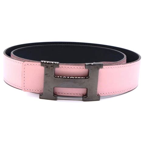 hermes belt pink|Hermes belt real price.